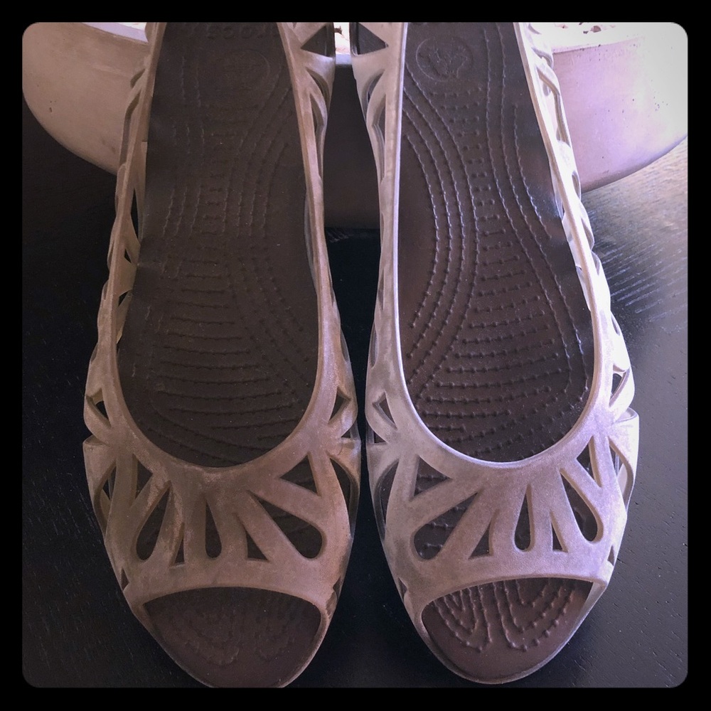 Crocs- “jelly shoes”